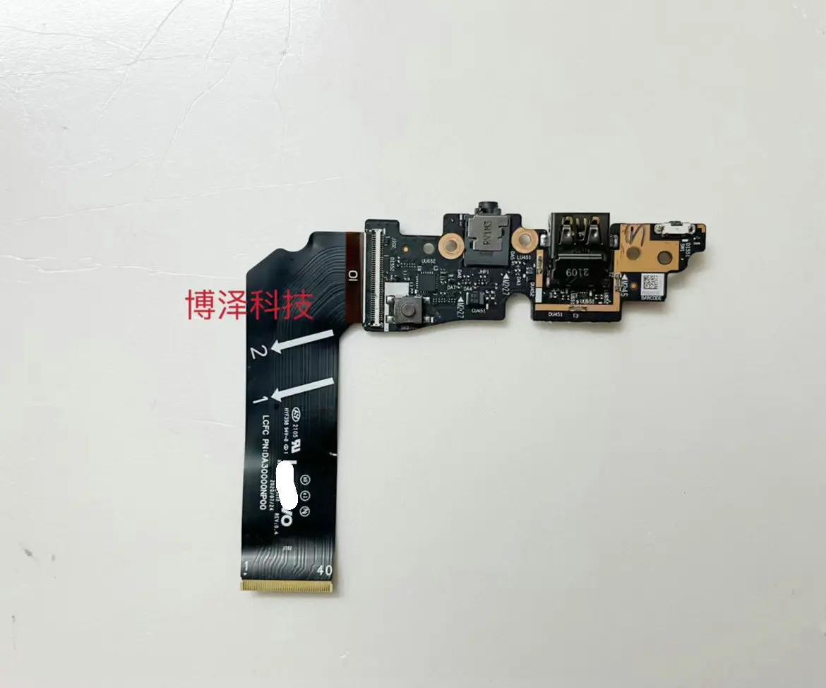 MLLSE AVAILABLE FOR LENOVO Yoga 14s ACH Slim7Pro14  5C10S30124 SWITCH POWER BUTTON USB BOARD FAST SHIPPING