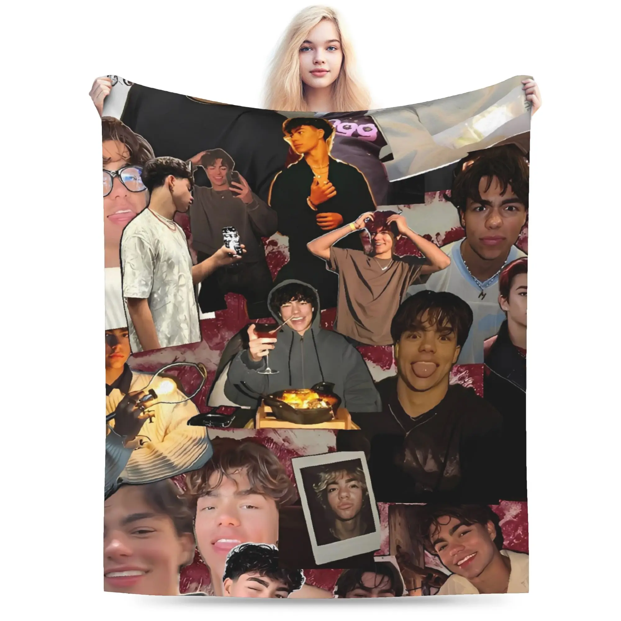 

Malachi Bartons Blanket Warm Novelty Plush Throw Blanket For Child Couch Bed Flannel Bedspread Bed Cover