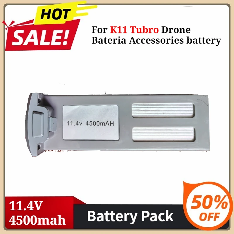 Para K11 Tubro Drone batería accesorios K11 Tubro Drone batería 11,4 V 4500 MAh batería