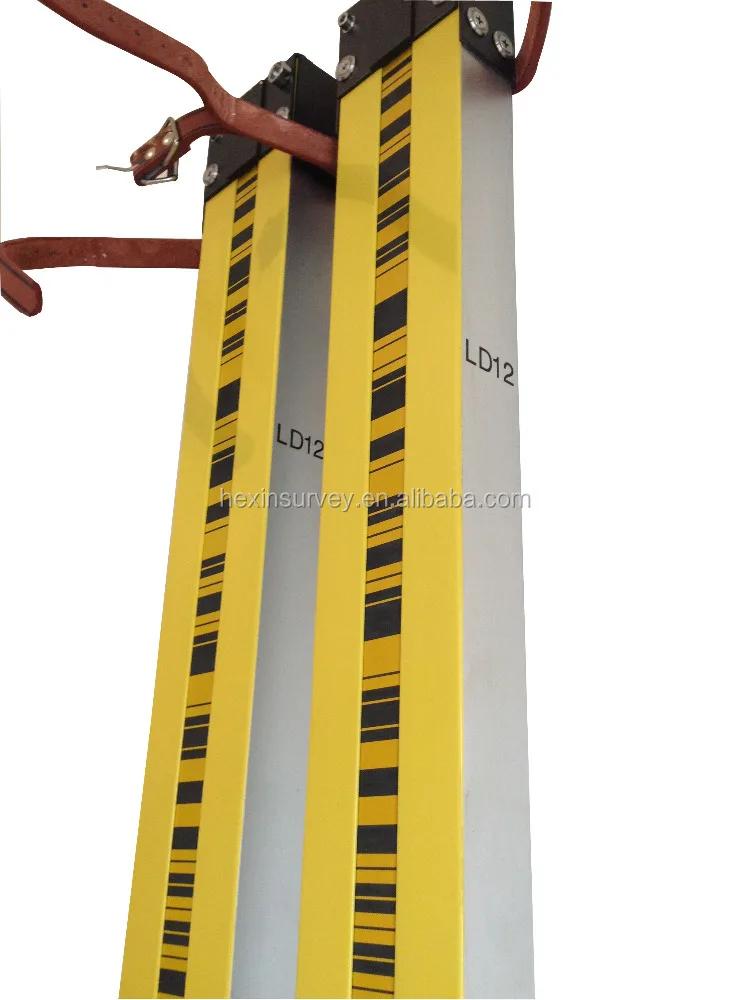 professional Levelling staff trimble Leveling rod LD12 invar RAB-code staff