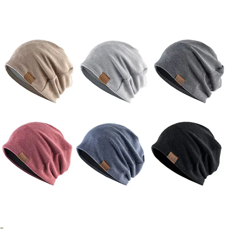 

Fashion Skullies Beanies Men Summer Spring Breathable Hats for Women Solid Color Unisex Hip Hop Baggy Hat Bonnet