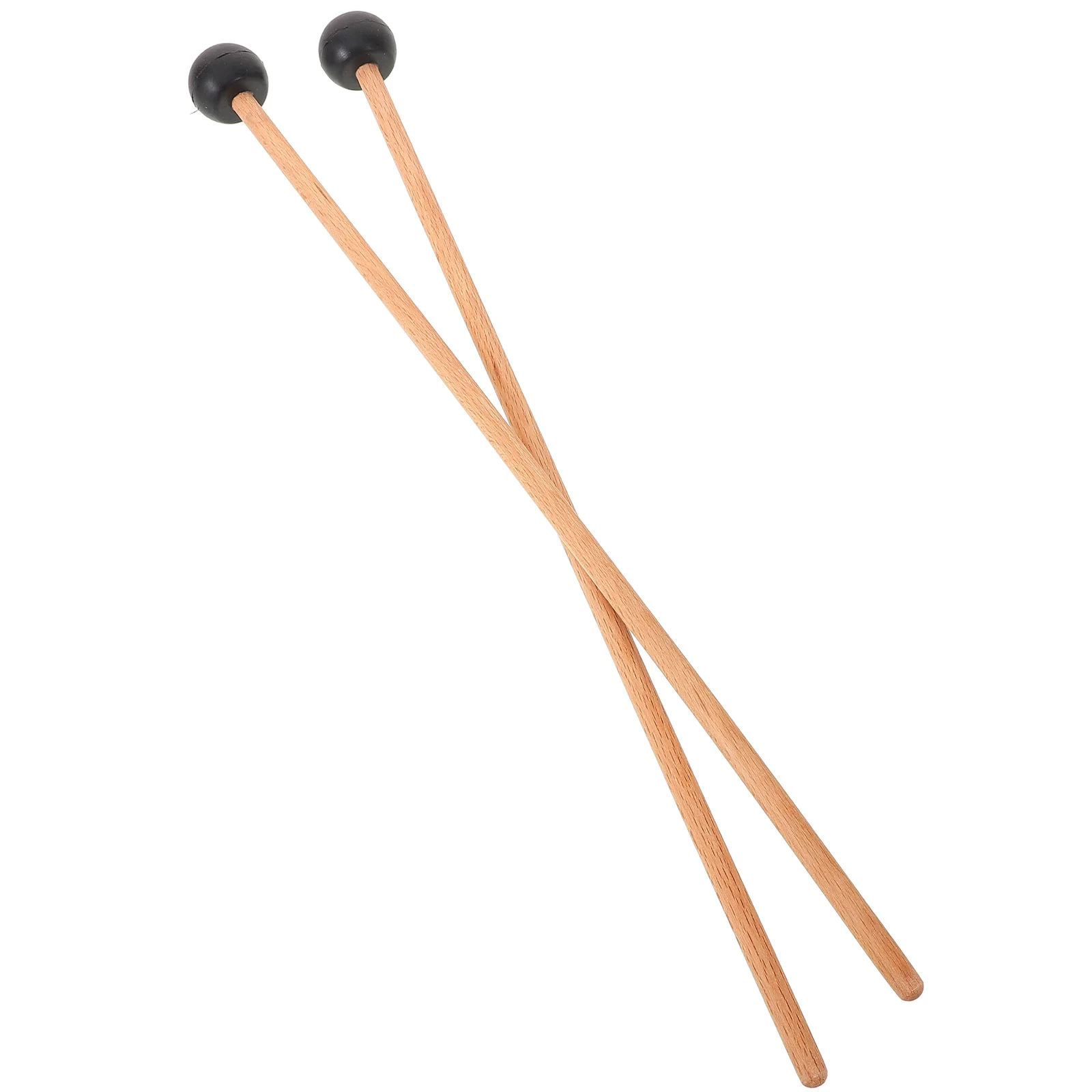 

1Pair Practical Drum Mallets No Burrs ABS Materials Sensational Strikes Wide Application Marimba Xylophone Sticks