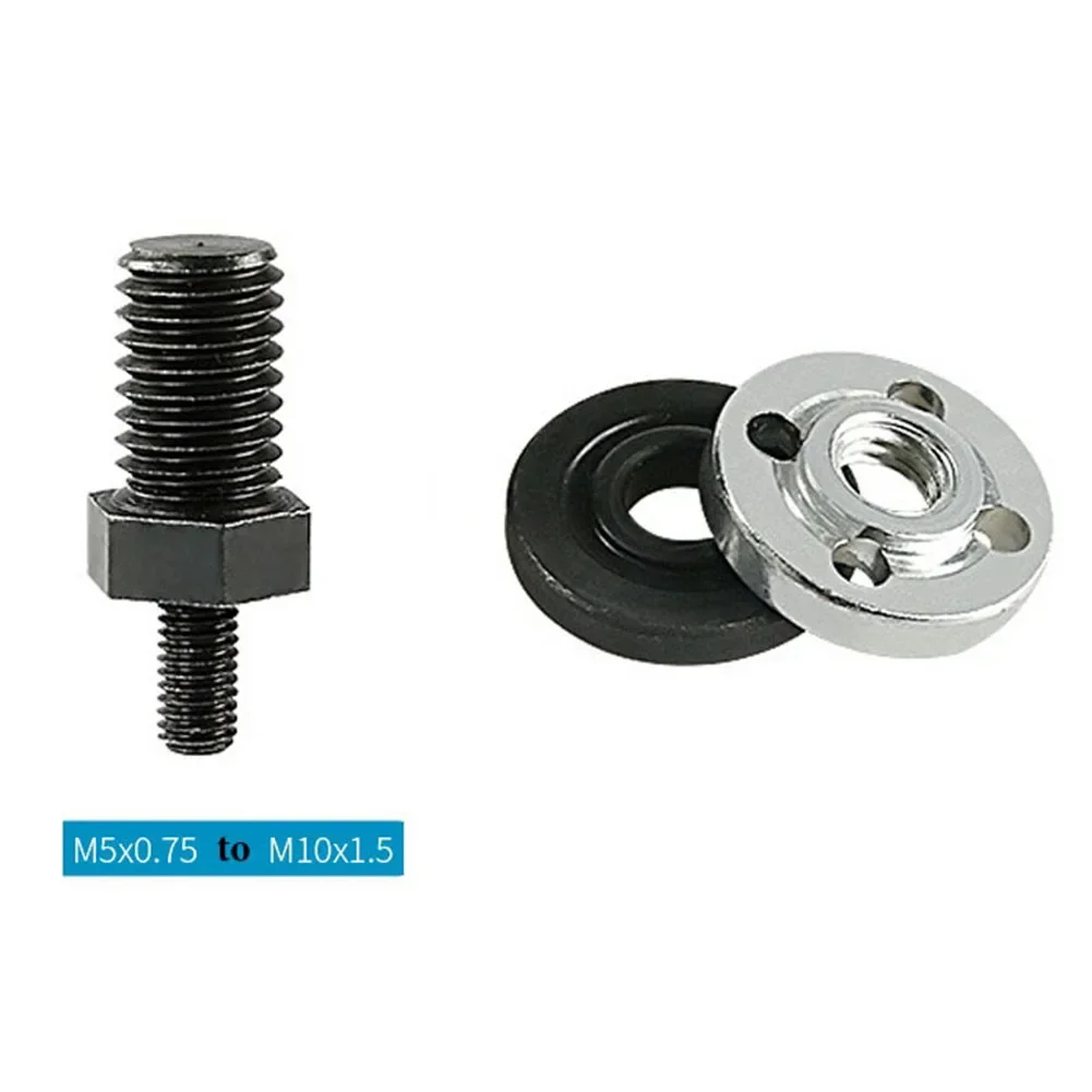 Grinding Adapter Rod 5mm To 10mm For Mini Angle Grinder With Pressure Plate Screw Nut Combination Round Head Cross Bolt