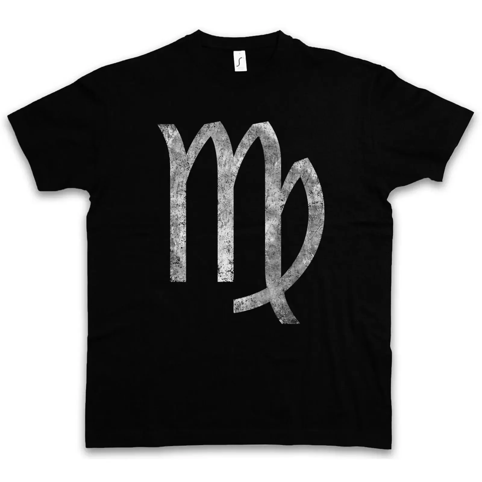 ZODIAC SIGN LIBRA T SHIRT Star Astrology Horoscope vintage Washed Top For Everyday Wear Stretched streetwear Breathable fashion