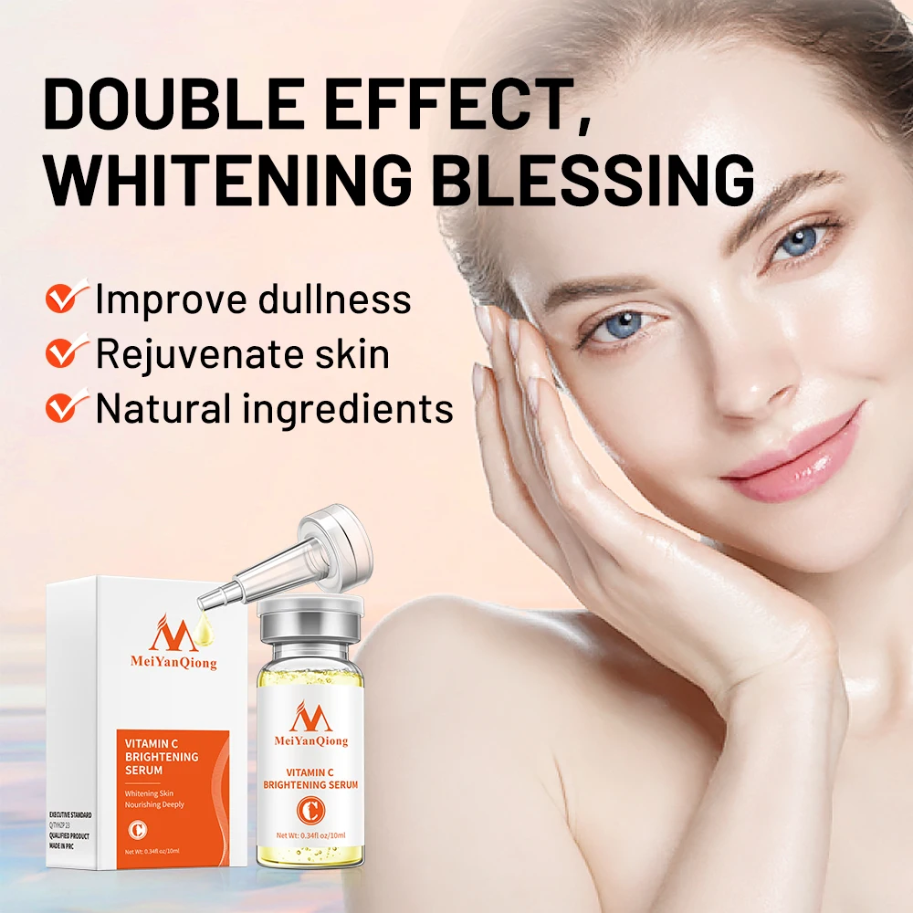 

Vitamin C Whitening Facial Serum Anti Aging Moisturzing Serum Face Care VC Remove Dark Spots Serum Anti Wrinkle Skin Care Women