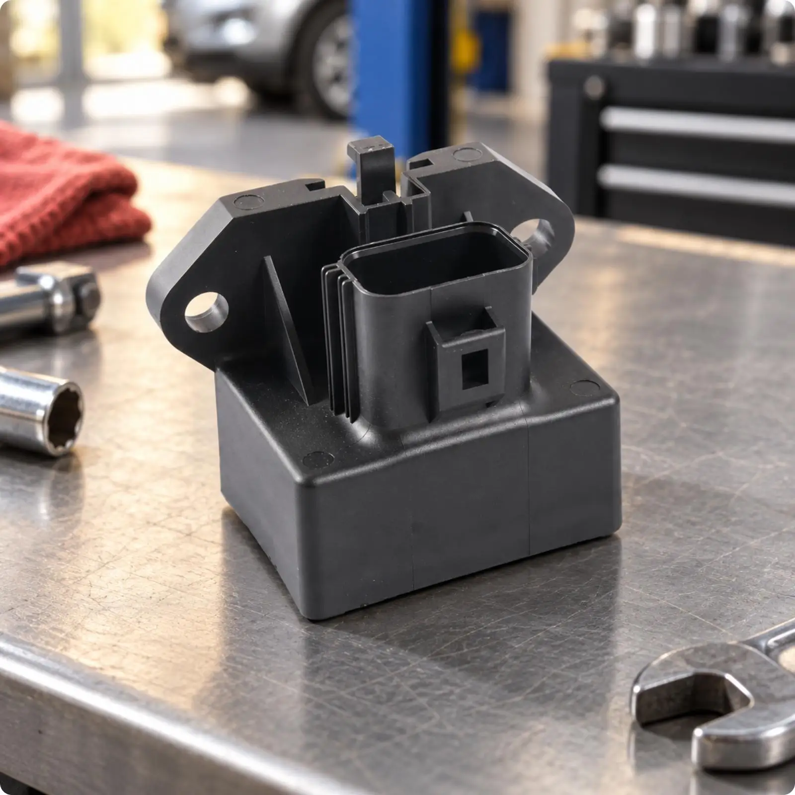 Replacement Fuel Pump Drive Module for Vehicle Energy Control Unit with Mounting Brackets Compatible with Multiple Models