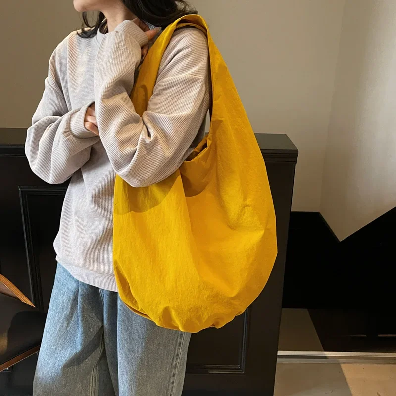 Canvas bag ins Korean style large capacity women's Japanese style simple and versatile artistic retro class commuting