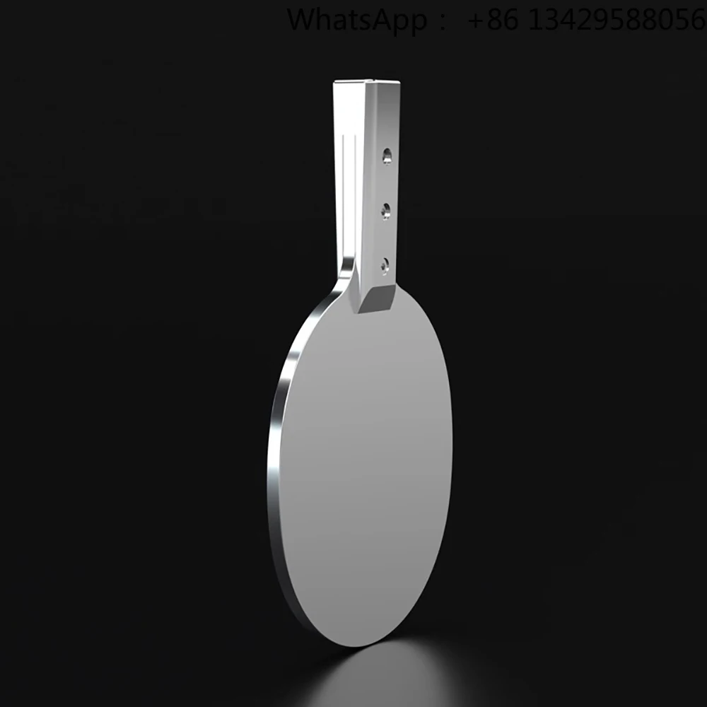 

Stainless Steel Table Tennis Paddle - Weighted Training Racket for Strength Building & Fitness