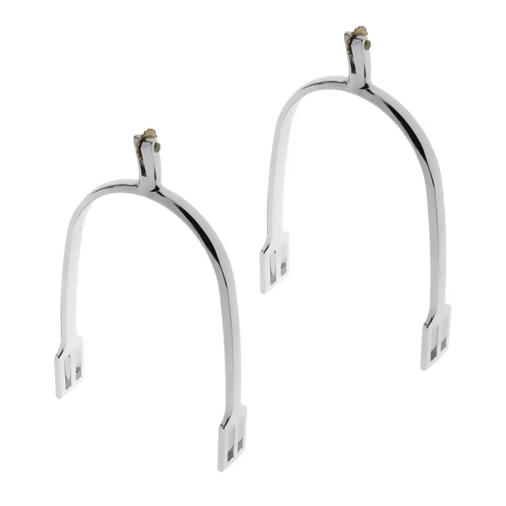 

1 Pair Zinc Alloy Horse Riding Equestrian Training Spur for Men Rider 135mm