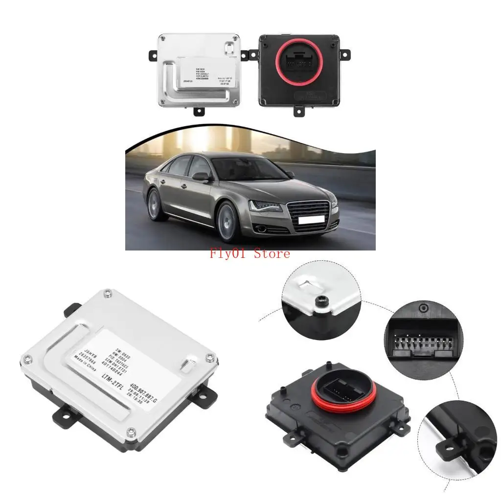Metal Daytime Light Controller High Visibility Safety Lighting Control Unit Easy Installation Car Modules for Vehicles