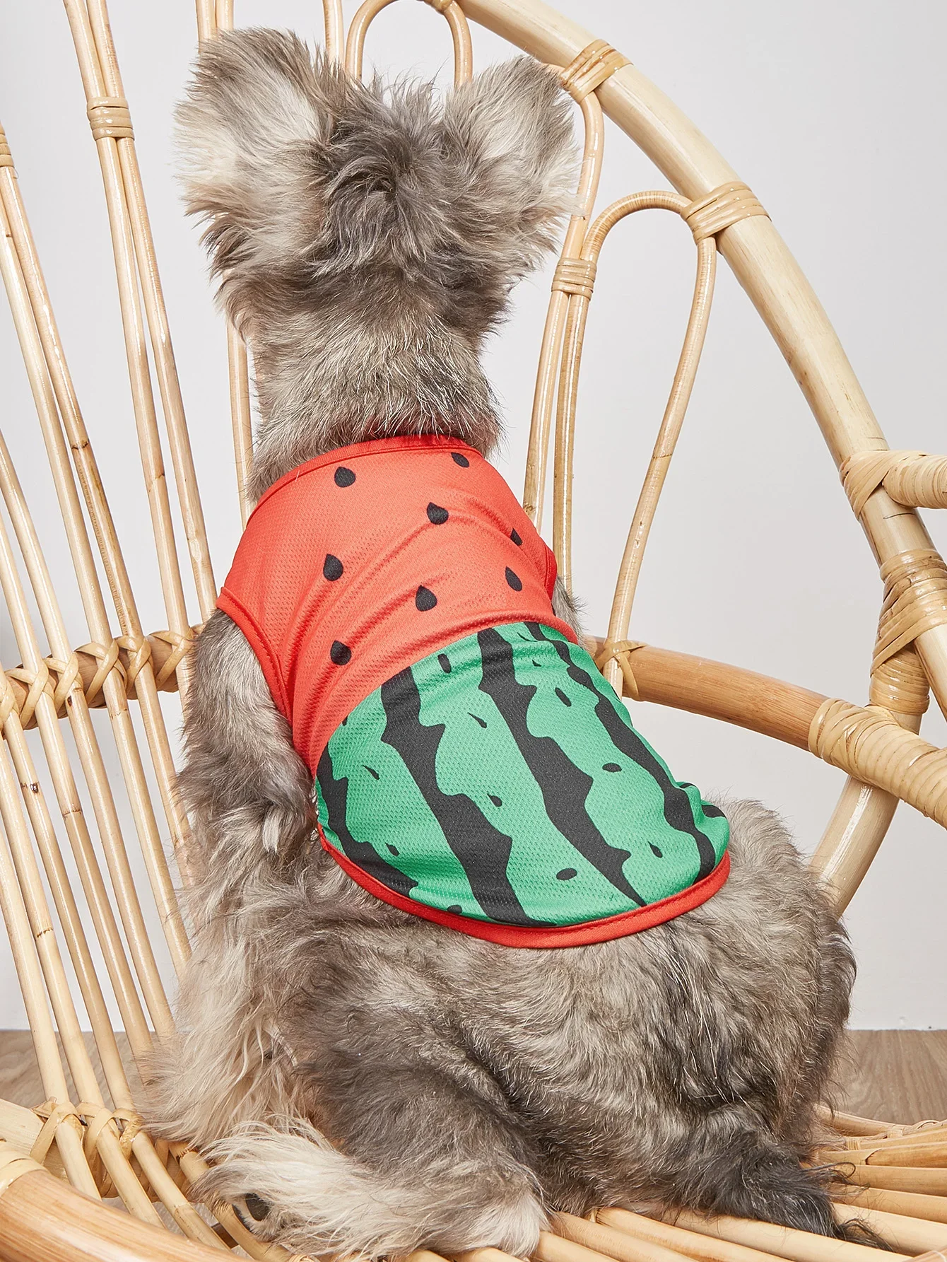 Pet Clothes for Dog Cat Puppy Tank Top Coat Watermelon Printed Comfortable Sweatshirt Dog Outfits Apparel Cat Cloth