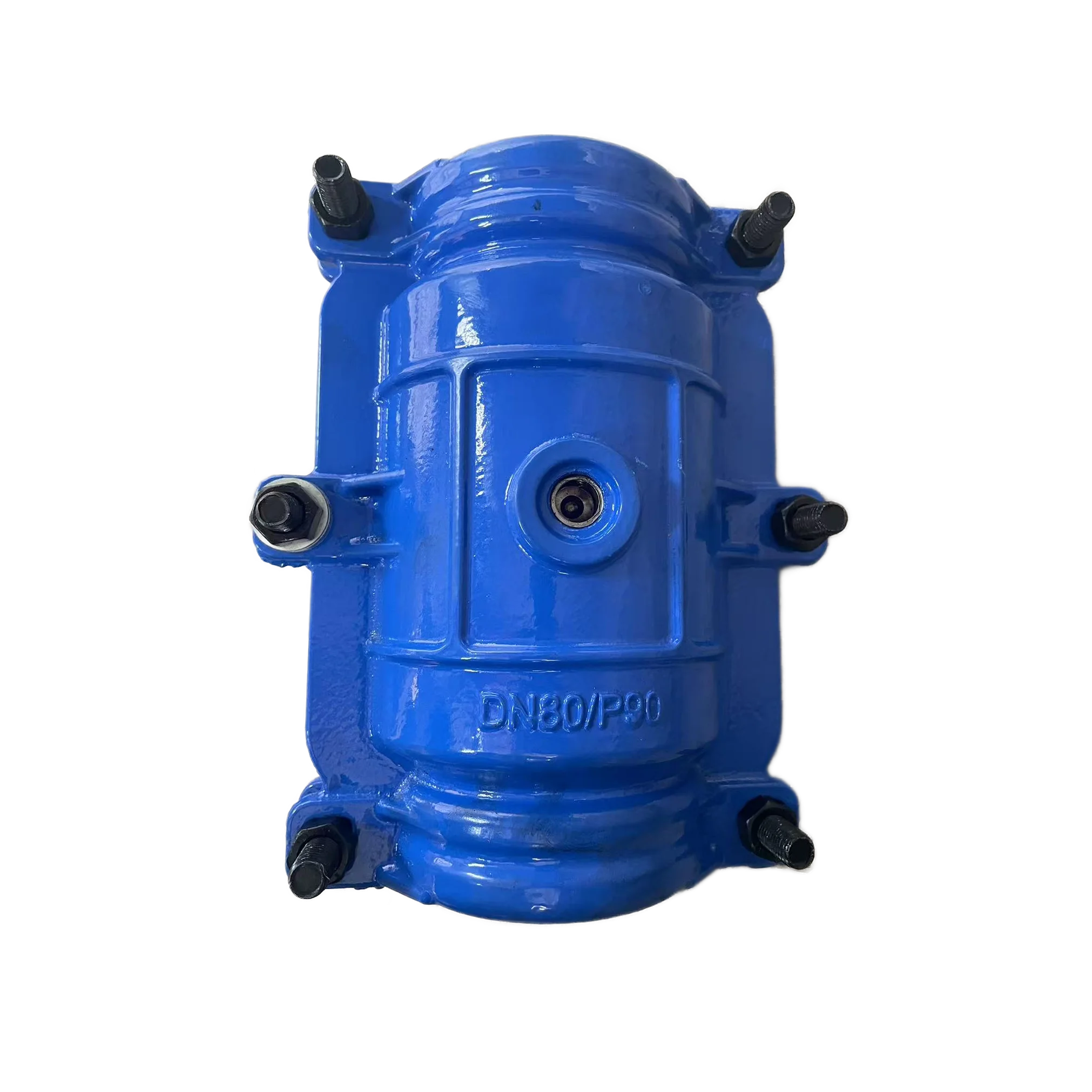Fast Leak Sealing Water Gas Oil Customized Size Cast Iron High High Polished Heavy Duty Straight Pipe Repair Clamp