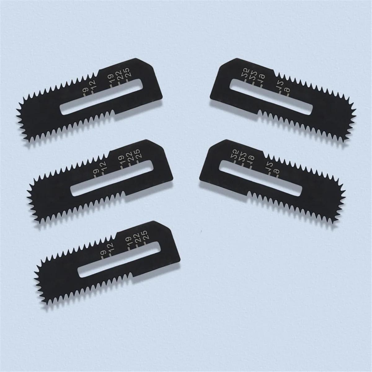 URAZL 5 Pack Drywall Cut-Out Saw Blades for MaKita Cordless Cut-Out Saw, Cuts Drywall Up to 1-3/16Inch Thick (Depth Markings)