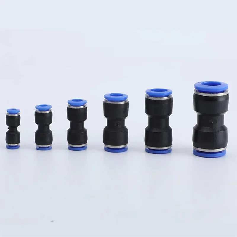 61PCs Boxed PG8-6 PG10-8 PG6-4 PG8-4 PG10-6 PG12-6 PG12-8 PG Pneumatic Connector Air Pipe 4mm 6mm 8mm 10mm 12mm