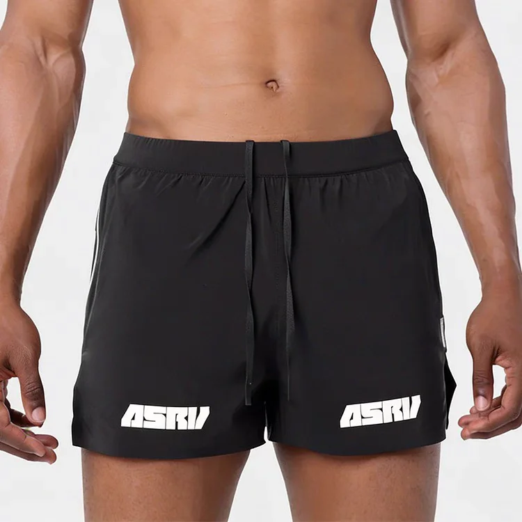 

Men's Quick Dry Straight Leg Running Shorts Summer Youth Casual Shorts Sporty Deep Squatting Shorts Comfortable Polyester Blend