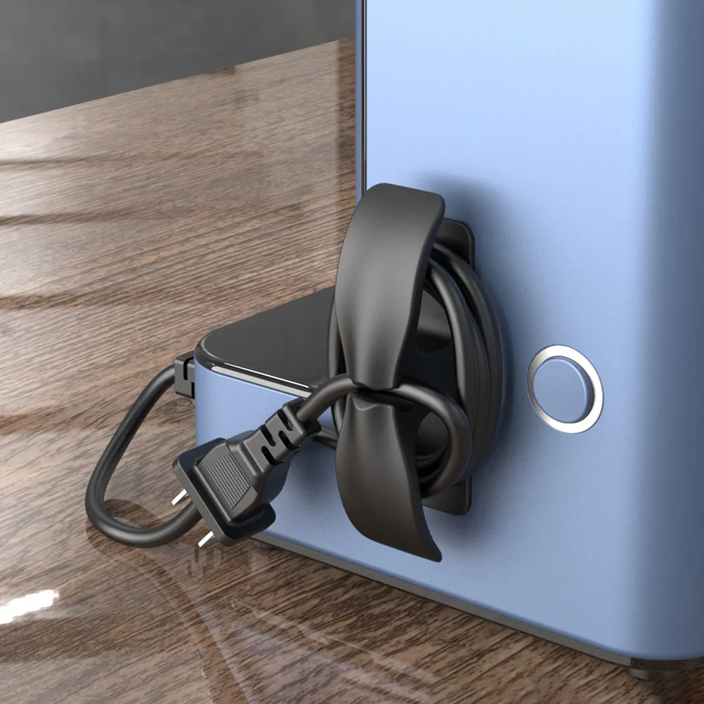 5Pcs Self Adhesive Cord Organizer Kitchen Appliance Cable Holder Cord Winder for Kitchen Appliances Wire Management and