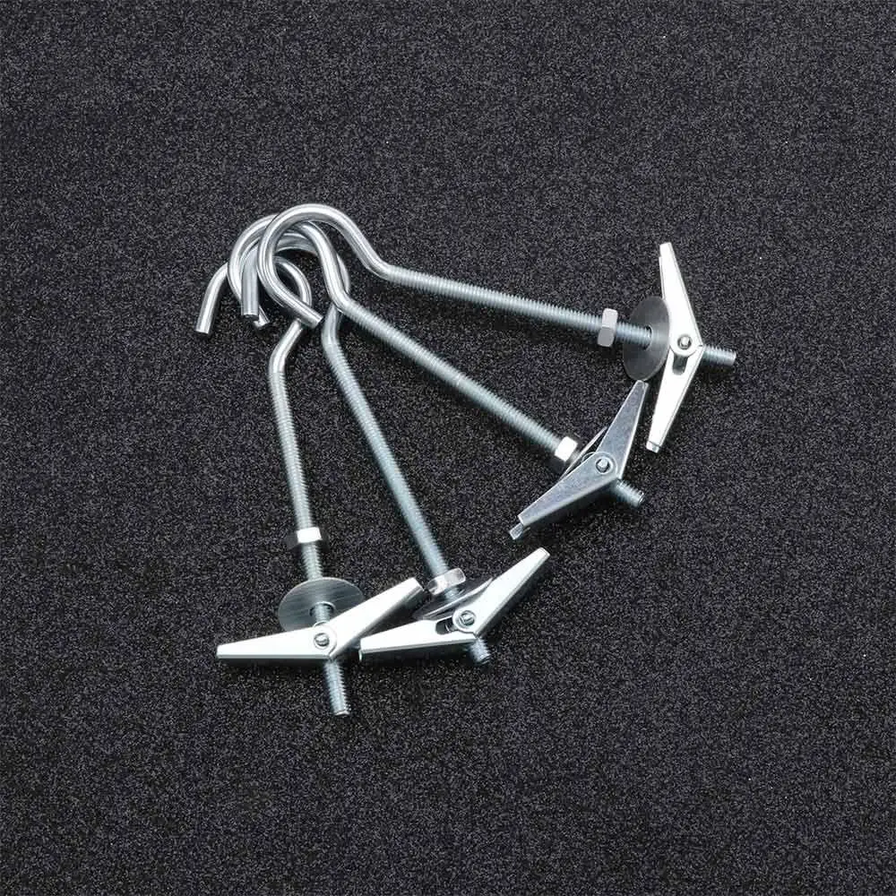 With Springs Carbon Steel Toggle Wings Plasterboard Cavity Ceiling Hook Wall Fixing Wing Bolts Hanger Wall Hooks