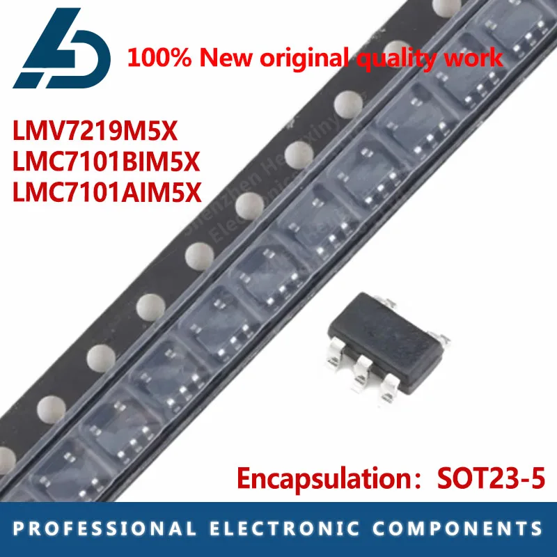 10PCs lmc7101 lmc7101aim5x lmc7101a AOOA A-A lmc7101bim5x lmc7101b aoincoming B lm7219m5x lm7219 c14a vison 5 chip