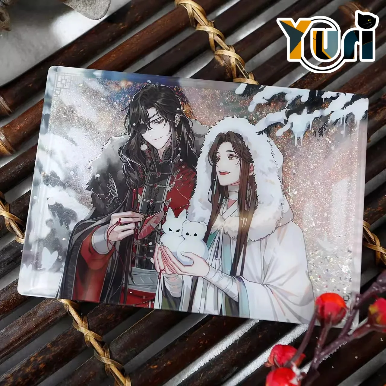 

Anime Tian Guan Ci Fu TGCF Xie Lian Hua Cheng Acrylic Quicksand Display Game Cute Cosplay Gift C