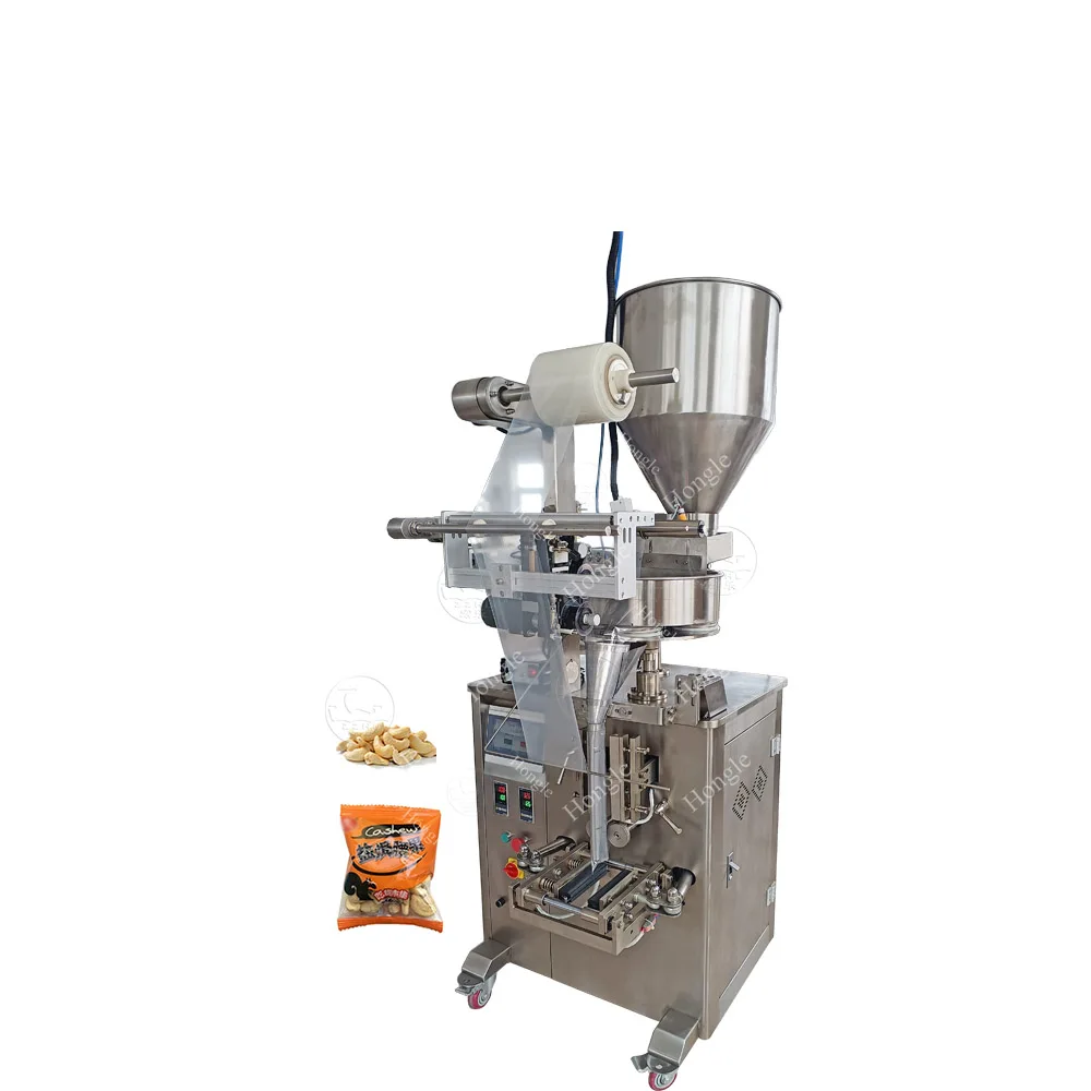 Multi-Function Pouch Snack Cashew Nuts Packaging Bag Peanut Pistachio Bag Sunflower Seeds Sachet Packaging Machine