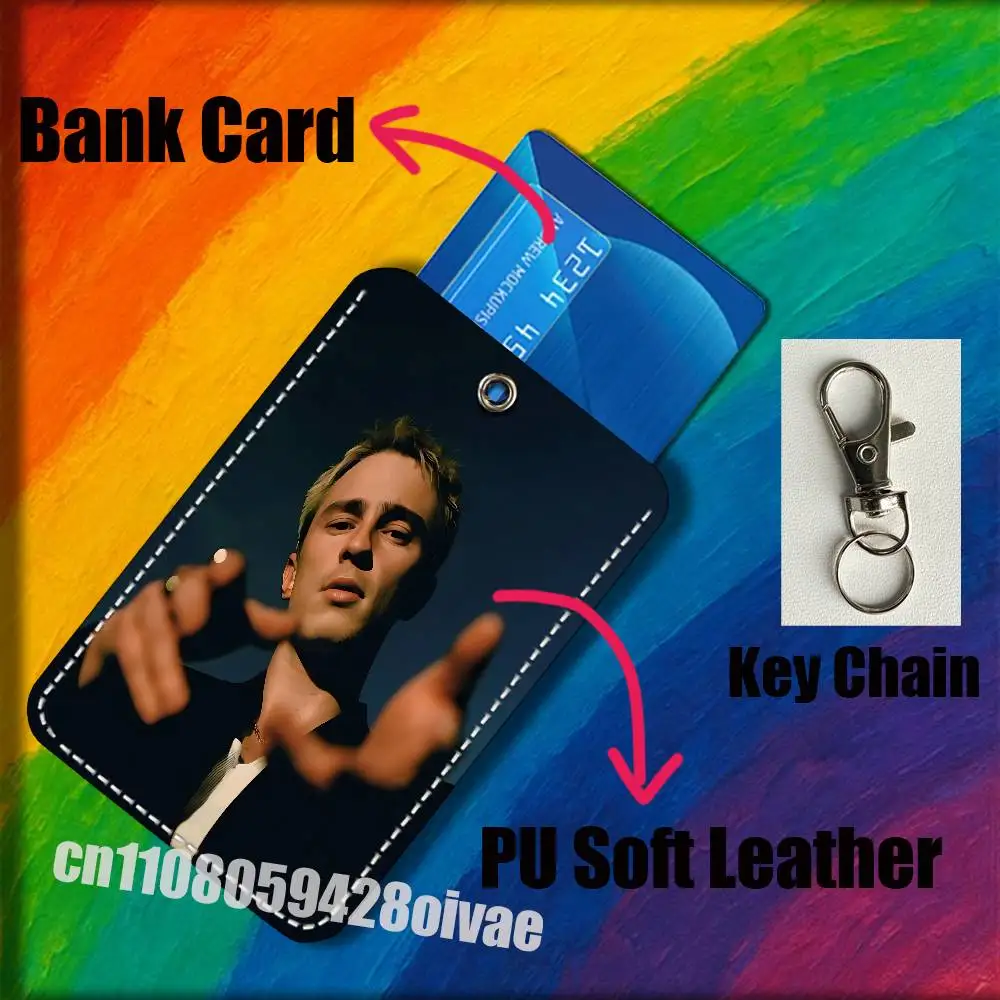 Porta Badge D-Drew Starkey per Carte d'Identità, Bancarie, Autobus, Pasti, Decorazione e Portachiavi