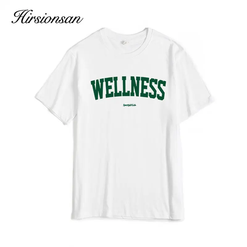 Hirsionsan Simple High Street T Shirts Women Summer Casual Soft O-neck Short Sleeve Tees Female Korean Loose Cotton Basic Tops