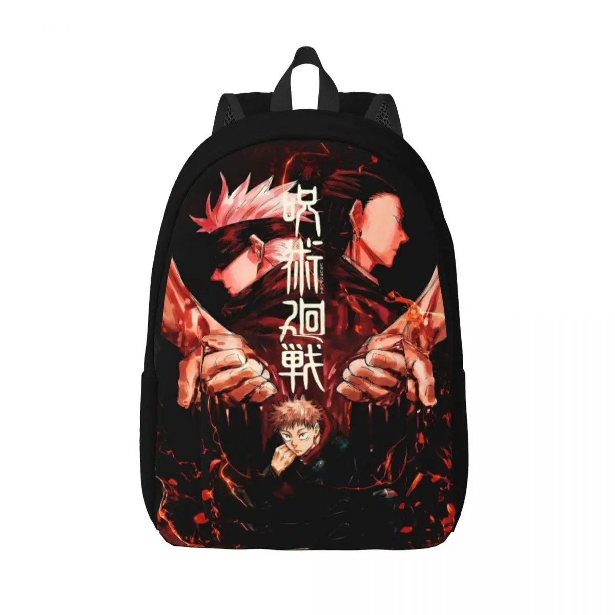 

Jujutsu Kaisen Backpack for Men Women Casual High School Business Daypack Cool Anime Laptop Computer Canvas Bags Sports