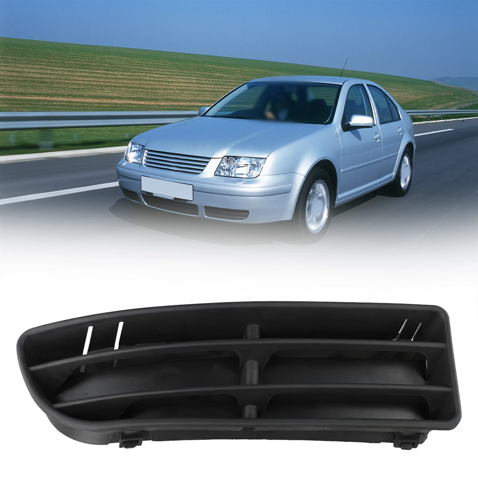 غطاء ممتص الصدمات السفلي لـ Bora MK4 1999 2004 متوافق مع شبكة دليل الهواء البلاستيكية OEM 1J5853665B 1J5853666C