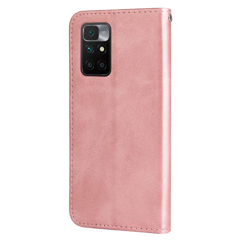 Flip Magnetic Leather Case on For Xiaomi Redmi 10 2022 Power 10C 10A Redmi10 Prime Redmi10C Card Slot Wallet Phone Bag Cover