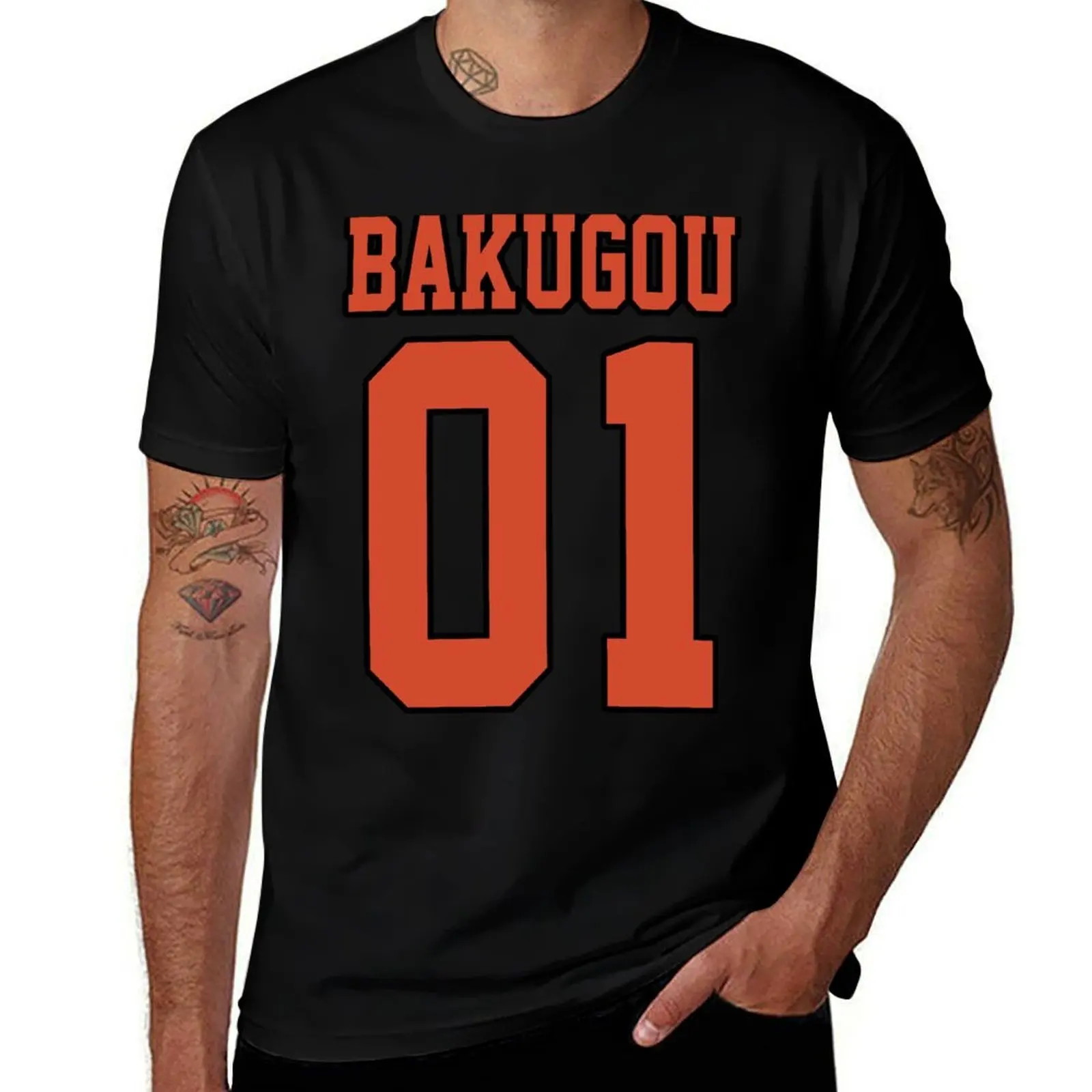 

Bakugou Sport Jersey T-Shirt t shirts with prints t shirt for man T-Shirt