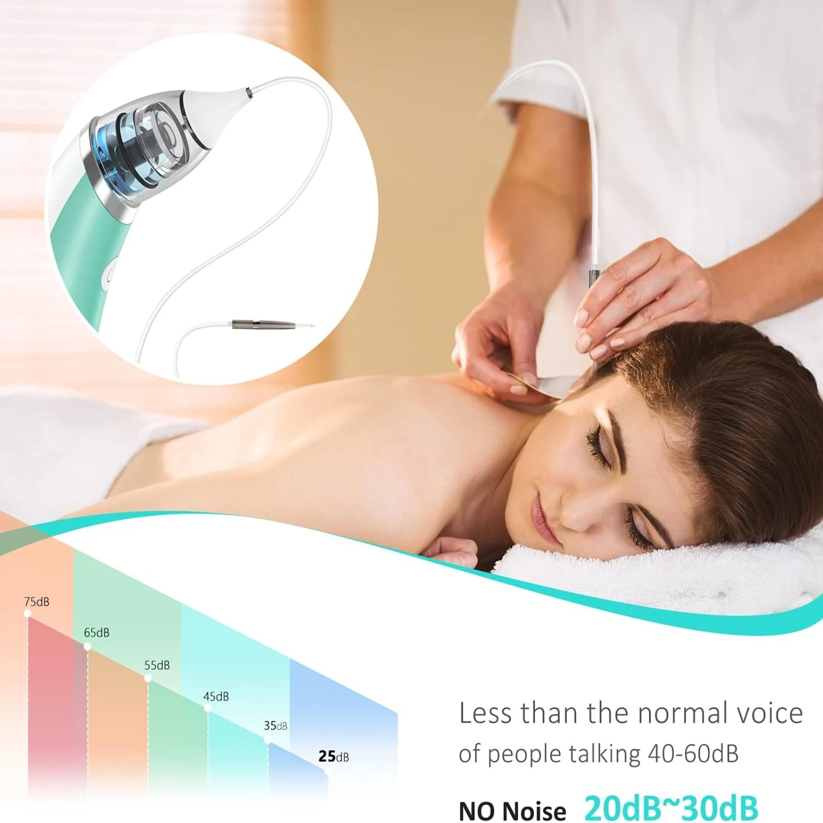 Electric earwax cleaning set (five-speed adjustment USB charging type)