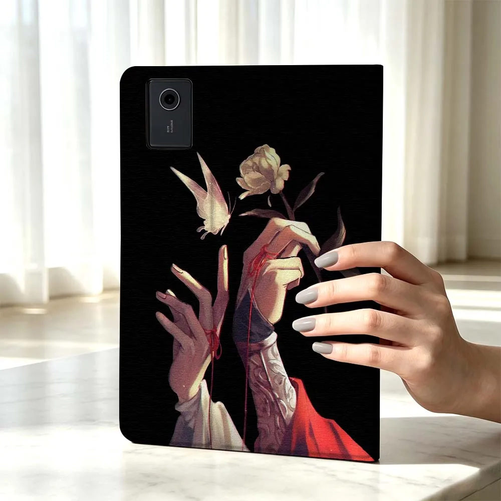 The Red Thread Fashion For Xiaomi Poco Redmi Pad 8 2 4 5 6 6S 7 7S SE Pro 14 11 11.2 12.1 12.5 Inch Tablet Case