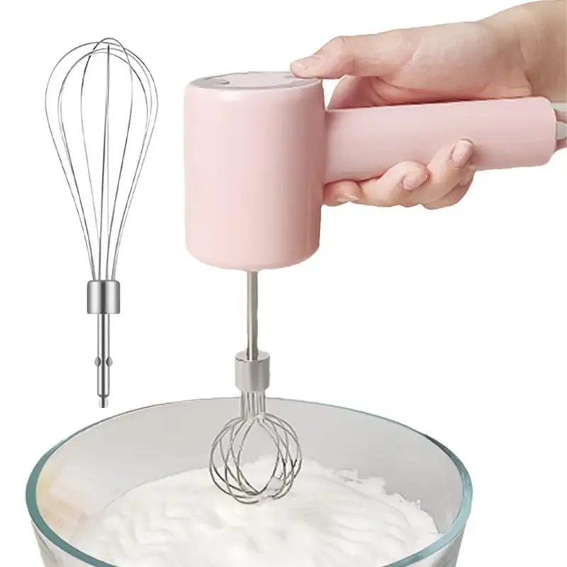 Schneebesen Schneebesen leise elektrische Schneebesen wiederauf ladbare automatische Mixer lange Akkulaufzeit Back geräte mit einstellbarer Geschwindigkeit für