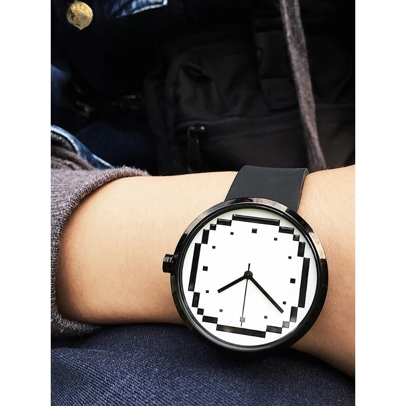 امتحان ساعة كوارتز خاصة لا الإنجليزية لا رسائل الطلاب الذكور والإناث بسيطة الإضافية الرياح الإبداعية الميكانيكية واحدة