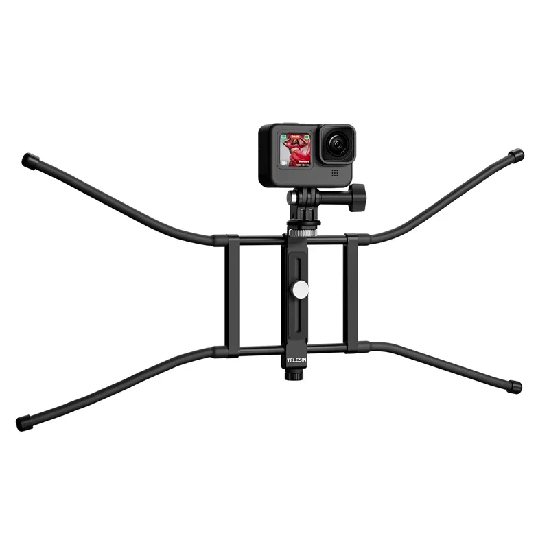 

FF-T29A Magic Arm Bracket Mount Hanging Net Stand Foldable For Gopro Insta360 DJI Action Smart Phone Action Camera Accessories