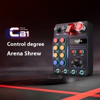 PXN Racing Simulator Central Control Box EURO Truck Simulator Gearbox RGB lighting effects American Truck Game Car Controller