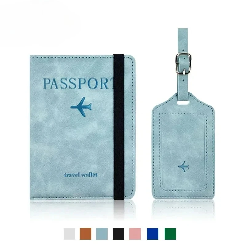 

Rfid Blocking Protection Travel Passport Credit Holder Cover Case Business PU Leather Women Men Ticket Protective Accessories