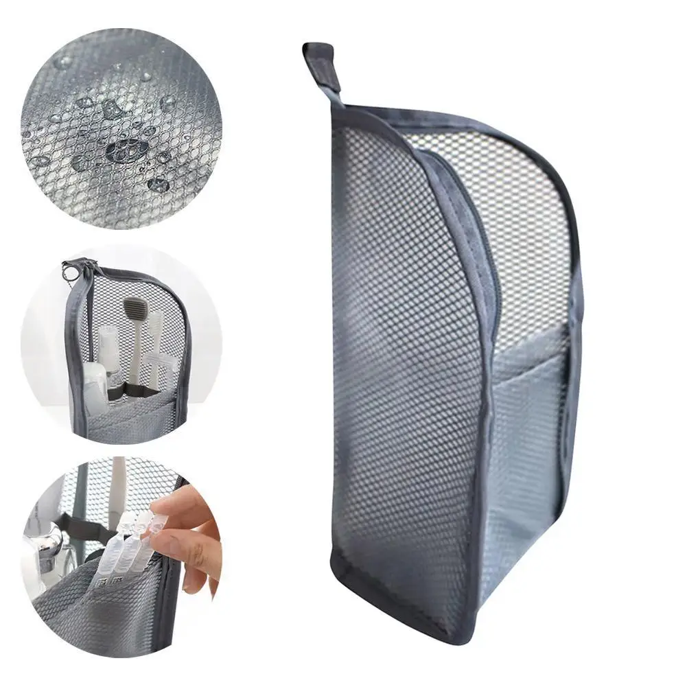 Travel Makeup Bag Makeup Brush Bag Pen Holder Toothbrush Storage Bag Portable Traveler Waterproof Toiletries Bag