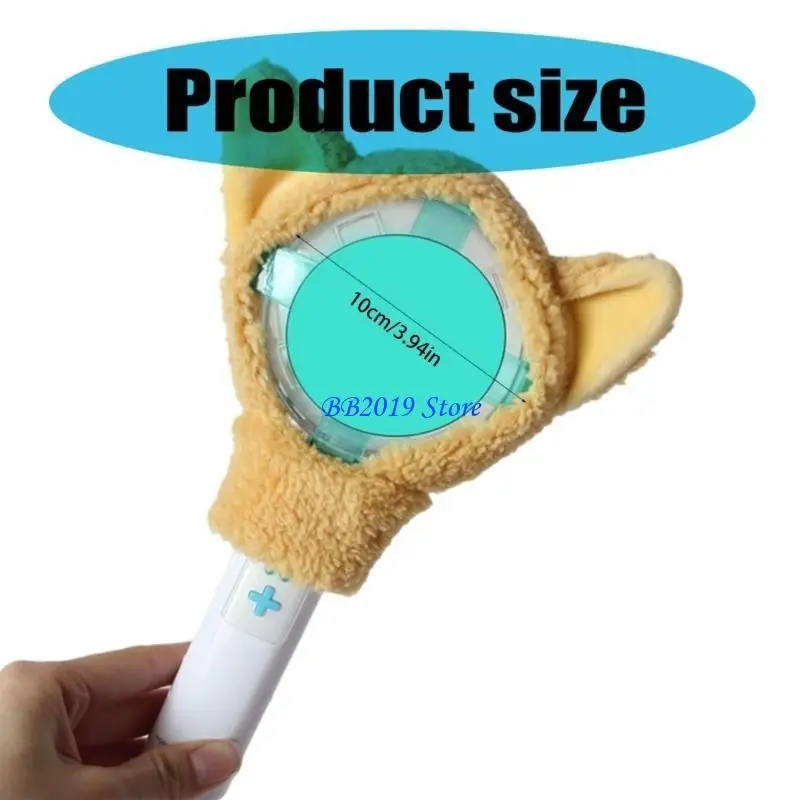 Q0KB Lightstick ตุ๊กตาการ์ตูนหู LIGHT สำหรับ TXT พัดลมเชียร์ Merch ธีมสัตว์น่ารักสำหรับคอนเสิร์ตแสดง