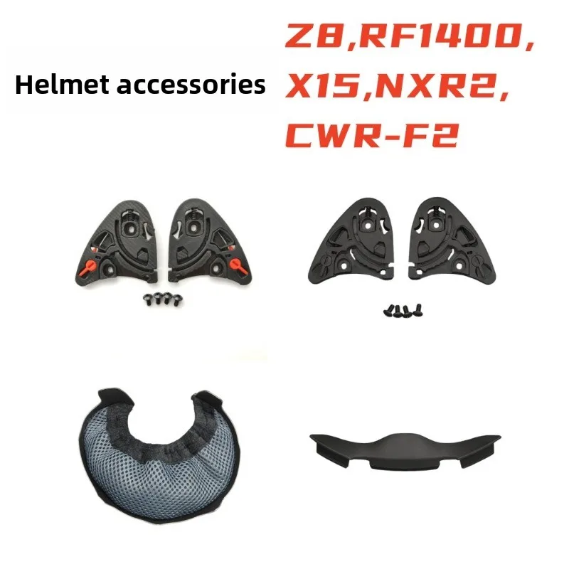 

For SHOEI Z8 Helmet Accessories Base for RF1400 X15 NXR2 CWR-F2 Motorcycle Helmet Top Vent Capacete De Moto Parts Accessories
