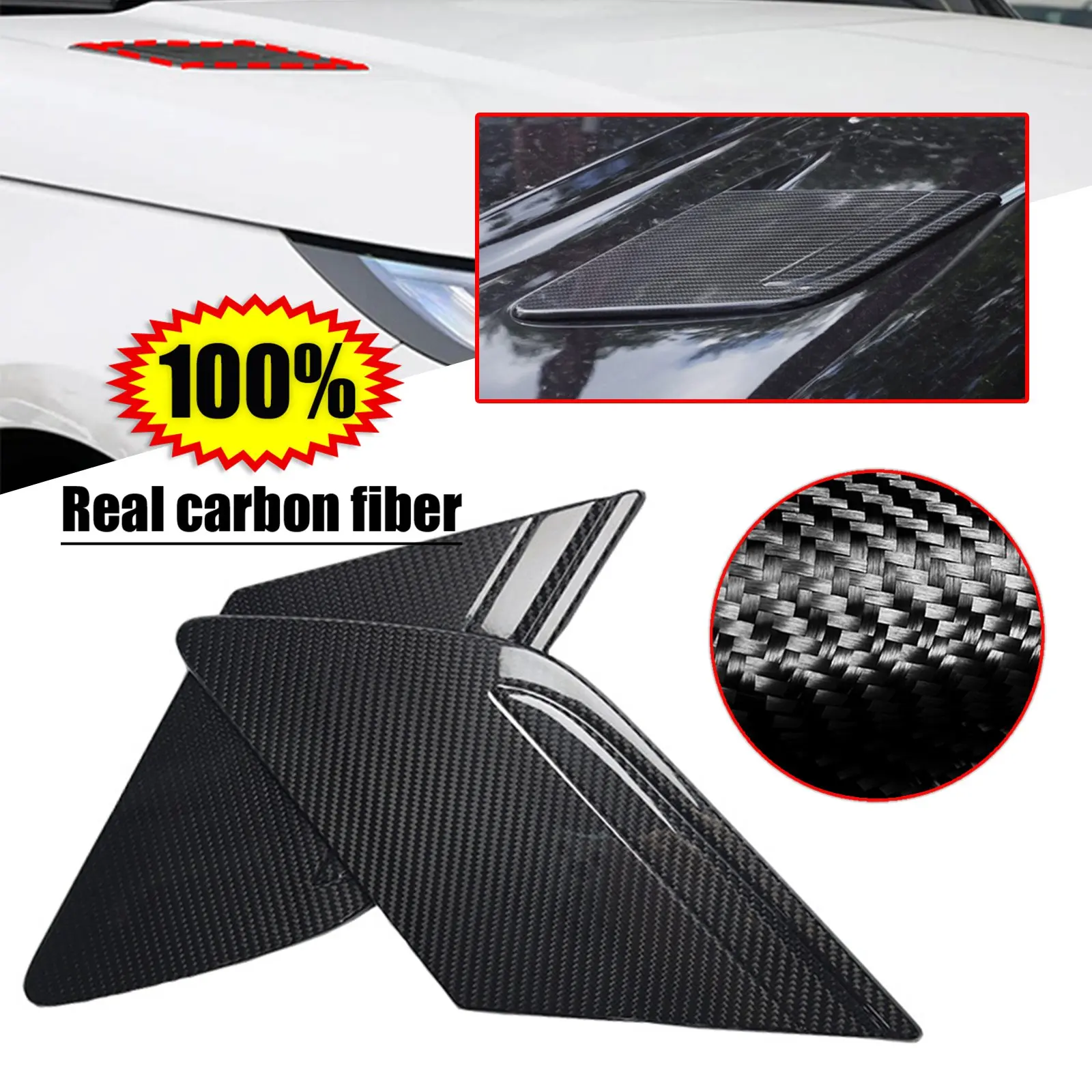 Front Hood Vents Cover Trim For Land Rover Range Rover Sport 2023-2024