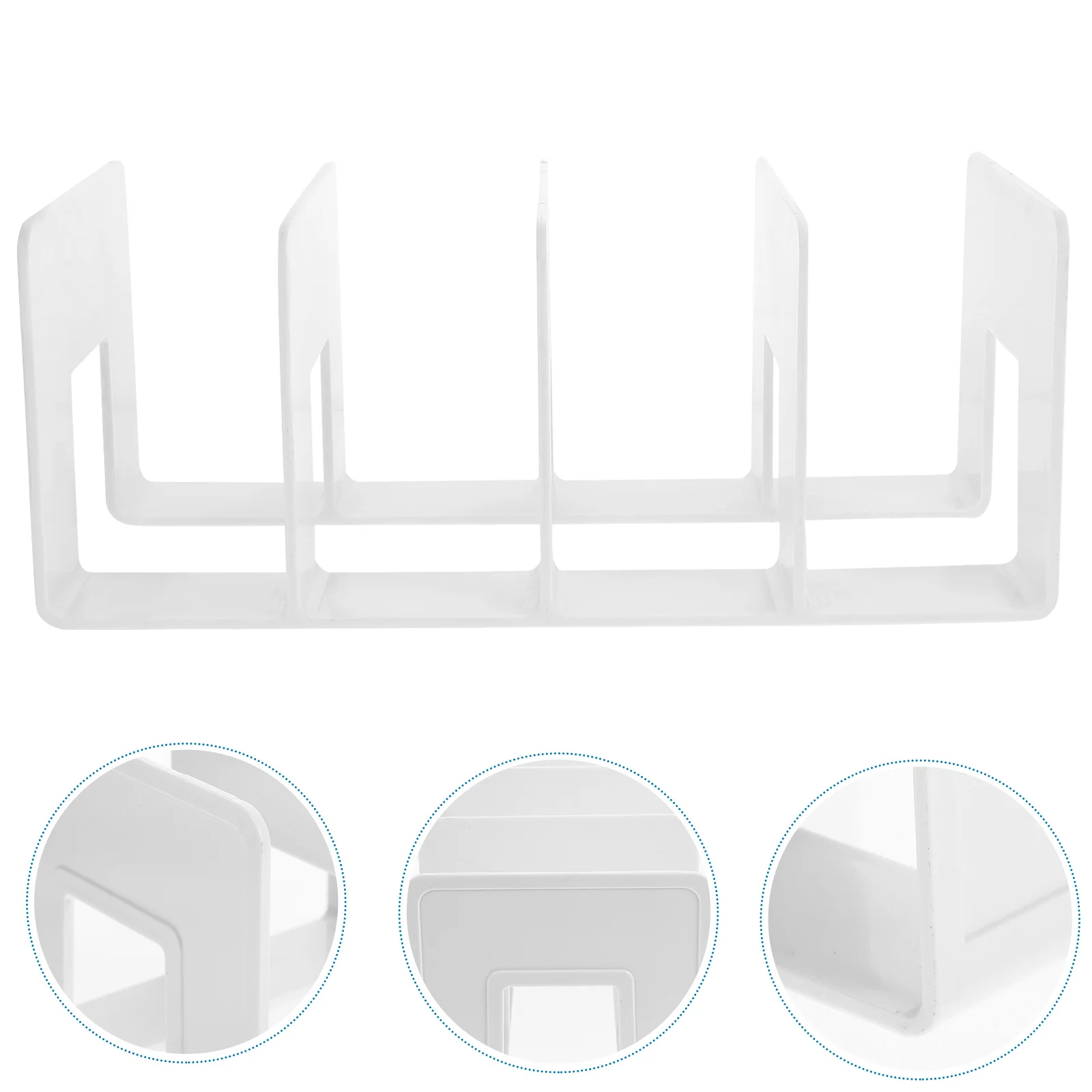 

Настольный органайзер для книг и документов из акрила, тонкий держатель для журналов, для офиса, дома и школы