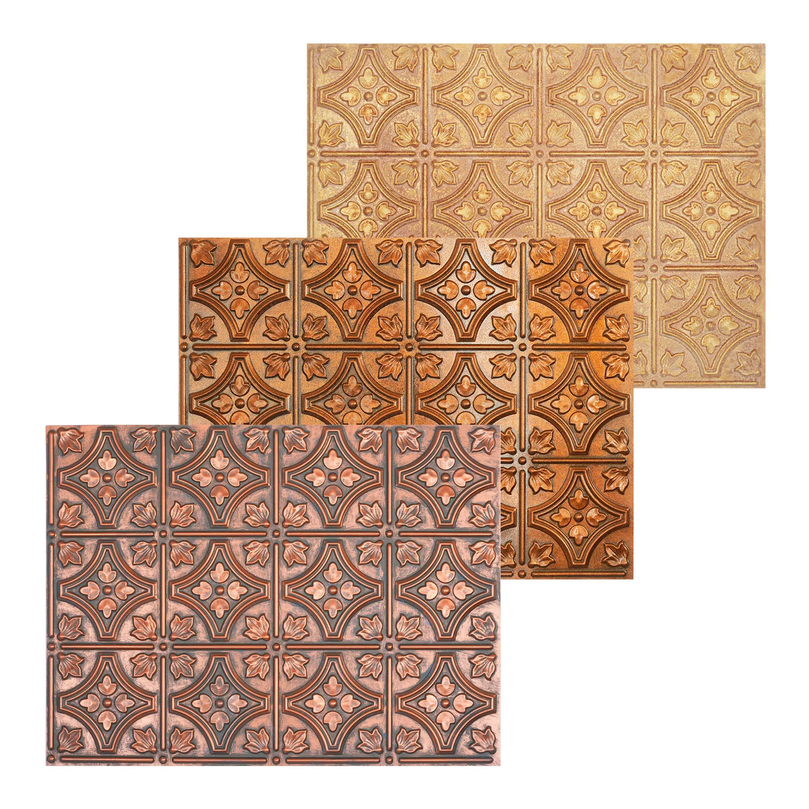 Embellish ceiling tiles, Decorative pvc panels, for light luxury restaurant PLB10 10tiles/lot