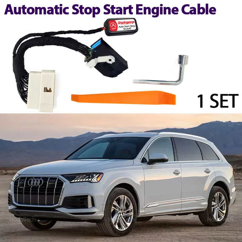 For Audi A1 A3 A4 A5 A6 A7 A8 TT TTS Q2 Q3 Q5 Q7 Q8 S3 S4 RS Device Switch Plug Car Auto Start Stop Cancel Cable Overrider
