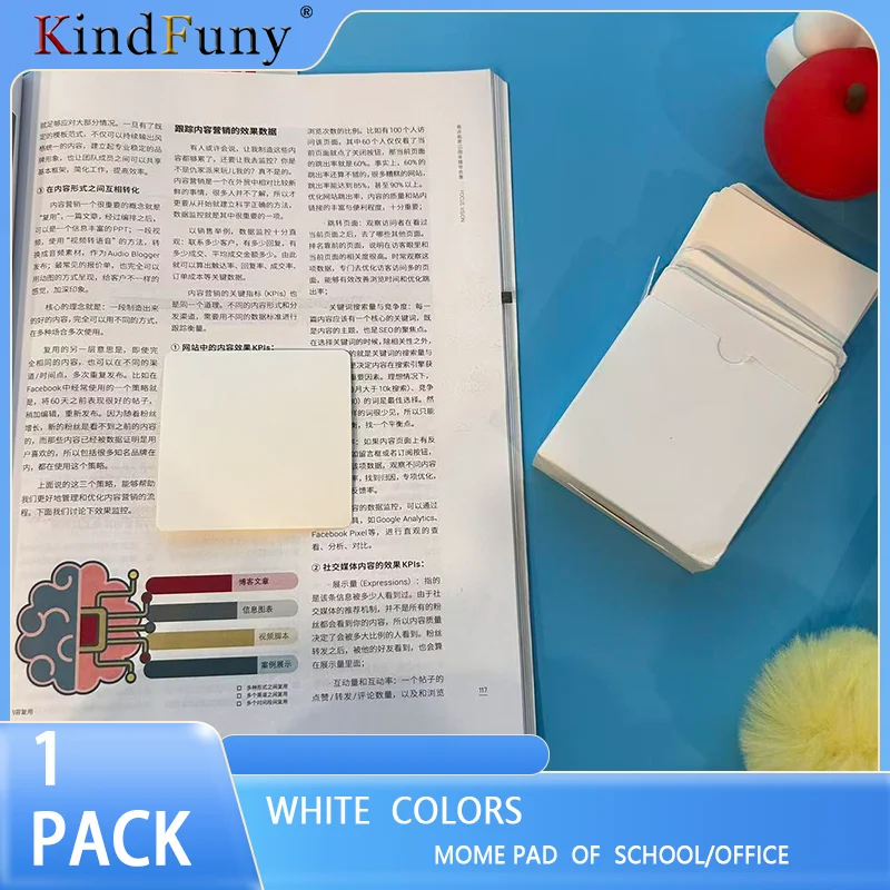 

1 упаковка прозрачного липкого блокнота для заметок, самоклеящегося прозрачного напоминания о сообщениях для домашнего офиса, школьных принадлежностей