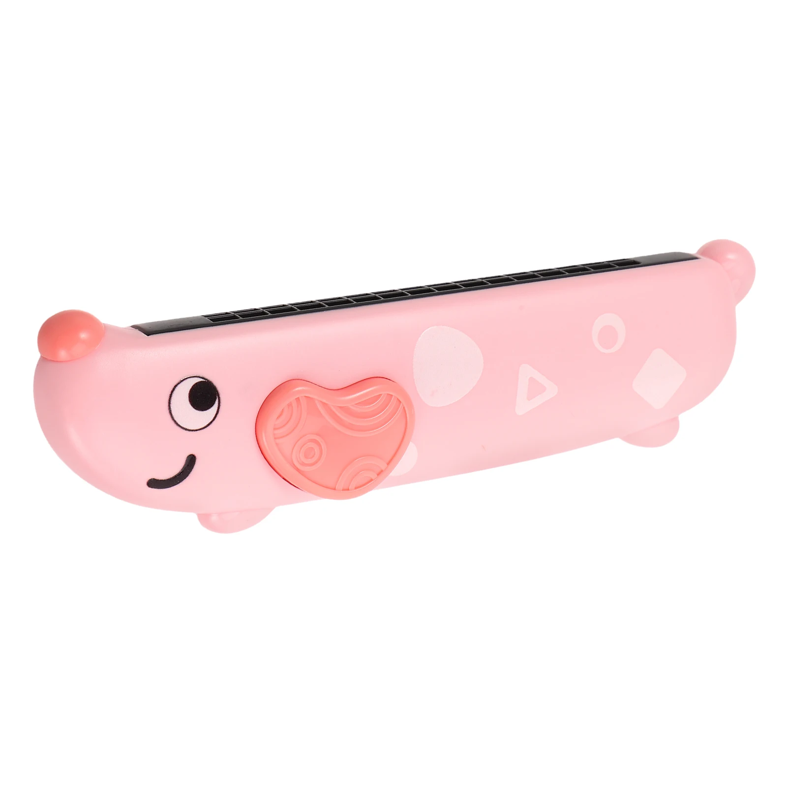 

's Cartoon Harmonica Toddler s Flute for Washable Pink Plastic Party Favors