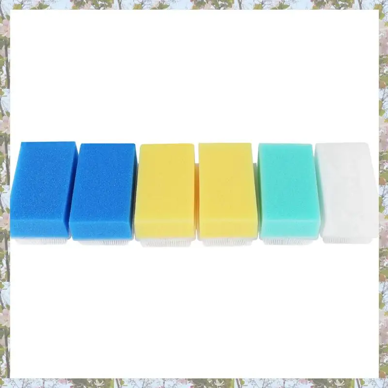 

Eco-Friendly-Baby Bath Sponge (24 Pieces) Soft Foam Washer With Cradle Cap Brush Body,Hair And Scalp Clean Gentle Baby Sensory B