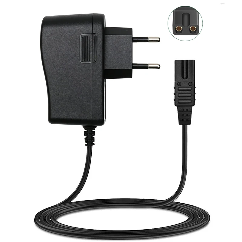 2V 1A Adapter for Wahl Shaver Shaper Charger Trimmer 8061 8163 8786-1001 7367 7357 7029 7060 7035 7339 7356 4000 5-Star Series