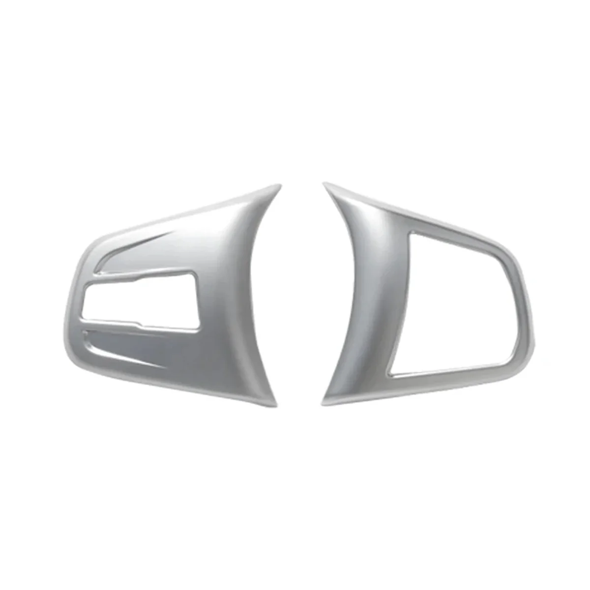 For BMW X1 F48 1 Series F40 2 Series Active Tourer F45 Car Steering Wheel Buttons Frame Trim Cover, ABS Silver