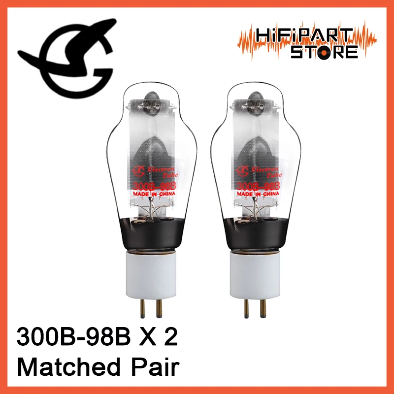 

Shuguang 300B-98B Замена вакуумной лампы 300B-98 300B 300B-T 300BA 300B Комплект усилителя электронных ламп DIY точные соответствия Quad